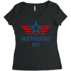 independence day Women's Triblend Scoop T-shirt
