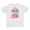 Celebrating With the 4th Birthday Queen Youth Tee