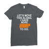 i have more trick or treating Ladies Fitted T-Shirt