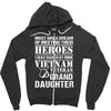 Vietnam Veteran Granddaughter Zipper Hoodie