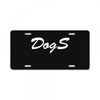 dogs License Plate