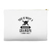 This is What a Badass Grandpa Looks Like Accessory Pouches