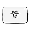 drink triple Laptop sleeve