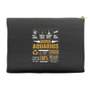 Born Arquarius Multitasking Problem Solving Tees Accessory Pouches