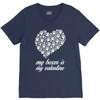my boxer is my valentine V-Neck Tee