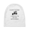 motorbike i don't snore biker's biker Baby Beanies