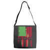 fist raised and proud! Adjustable Strap Totes