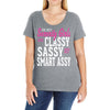 classy sassy Ladies Curvy T-Shirt