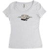 down by the river Women's Triblend Scoop T-shirt