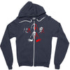 bohemian revenge Zipper Hoodie