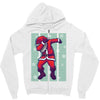 santa claus dabbing Zipper Hoodie