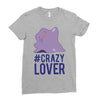 #crazylover clearance Ladies Fitted T-Shirt