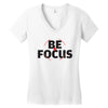 Be Focus Women's V-Neck T-Shirt