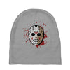 jason voorhees mask Baby Beanies