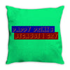 daddy drinks because i cry Throw Pillow