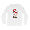 mario licking toad Long Sleeve Shirts