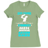 god found autism dad Ladies Fitted T-Shirt