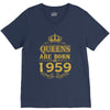 queens are born in 1959 V-Neck Tee