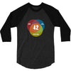 Venn Diagram 3/4 Sleeve Shirt