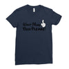 Want More Beer Please Black Ladies Fitted T-Shirt