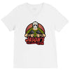 horror's gym V-Neck Tee