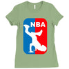 national breakdancing association breakdance Ladies Fitted T-Shirt