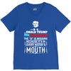 Donald trump The D Is Missing V-Neck Tee