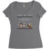 the holy grail is in another castle Women's Triblend Scoop T-shirt