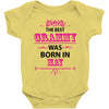 The Best Grammy Was Born In May Baby Onesie