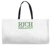 rich melanin Weekender Totes