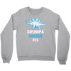 grumpa saurus rex Crewneck Sweatshirt