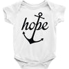 hope anchor religious Baby Onesie