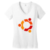 friend logo Women's V-Neck T-Shirt