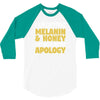 black without apology 3/4 Sleeve Shirt