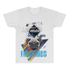 who loves frenchies All Over Men's T-shirt