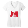hand love Women's V-Neck T-Shirt