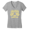 amazing dad Women's V-Neck T-Shirt