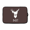 knights who say ni Laptop sleeve