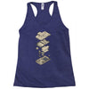 gameboy breakdown Racerback Tank