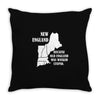because old england  was wicked     stupid. Throw Pillow