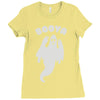 booya ghost Ladies Fitted T-Shirt