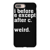 i before e except after c iPhone 8 Plus