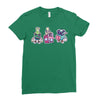down at the milk bar Ladies Fitted T-Shirt