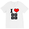 i love code V-Neck Tee