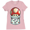 pocket power Ladies Fitted T-Shirt
