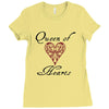 hearts queen of hearts Ladies Fitted T-Shirt
