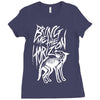 bring me the horizon wolf bones new Ladies Fitted T-Shirt