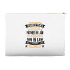 Super Cool Father In Law Of A Freaking Awesome Son In Law Accessory Pouches