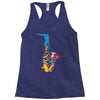sax addict saxophone Racerback Tank