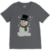 christmas snowman V-Neck Tee